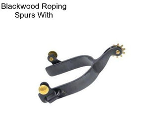 Blackwood Roping Spurs With