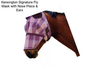 Kensington Signature Fly Mask with Nose Piece & Ears