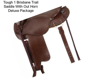 Tough 1 Brisbane Trail Saddle With Out Horn Deluxe Package