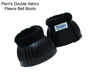 Perri\'s Double Velcro Fleece Bell Boots