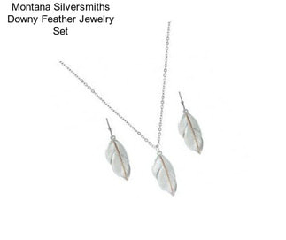 Montana Silversmiths Downy Feather Jewelry Set