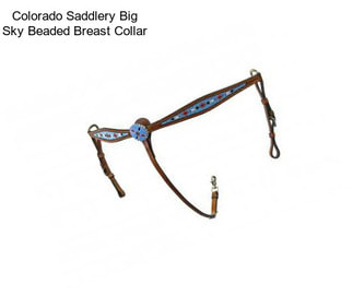 Colorado Saddlery Big Sky Beaded Breast Collar