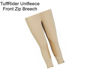 TuffRider Unifleece Front Zip Breech