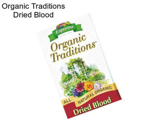 Organic Traditions Dried Blood