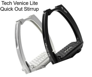 Tech Venice Lite Quick Out Stirrup