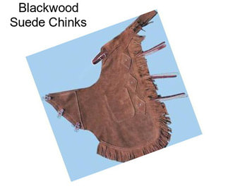 Blackwood Suede Chinks
