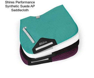 Shires Performance Synthetic Suede AP Saddlecloth