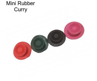 Mini Rubber Curry