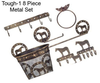 Tough-1 8 Piece Metal Set