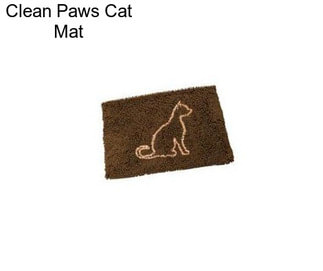 Clean Paws Cat Mat