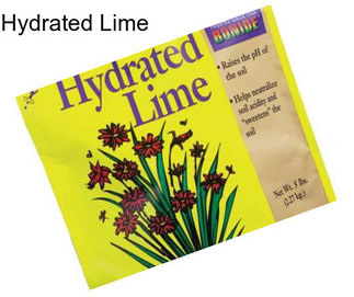 Hydrated Lime