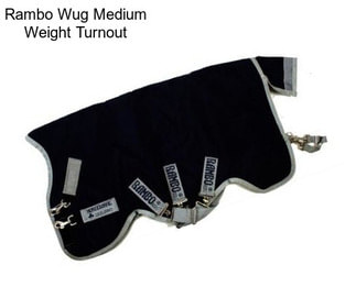 Rambo Wug Medium Weight Turnout