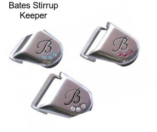 Bates Stirrup Keeper