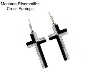 Montana Silversmiths Cross Earrings