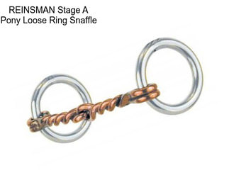 REINSMAN Stage A Pony Loose Ring Snaffle