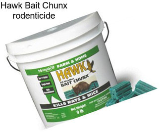 Hawk Bait Chunx rodenticide