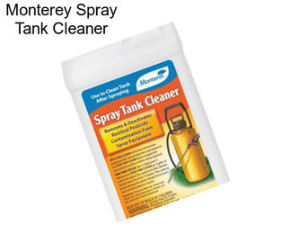 Monterey Spray Tank Cleaner