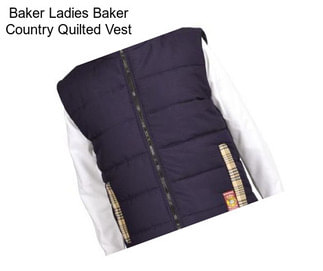 Baker Ladies Baker Country Quilted Vest