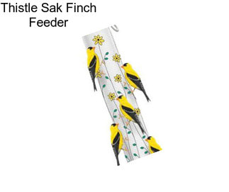 Thistle Sak Finch Feeder