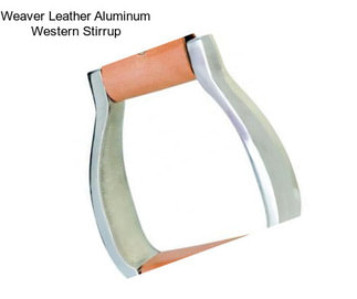 Weaver Leather Aluminum Western Stirrup