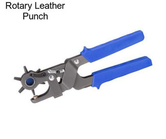 Rotary Leather Punch