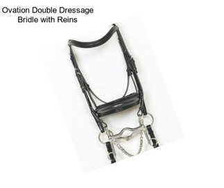 Ovation Double Dressage Bridle with Reins