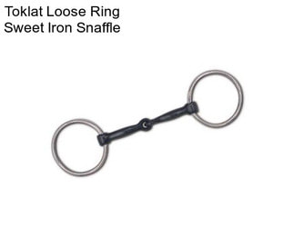 Toklat Loose Ring Sweet Iron Snaffle