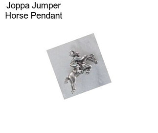 Joppa Jumper Horse Pendant