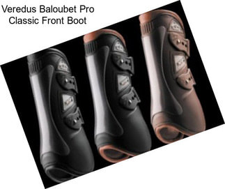 Veredus Baloubet Pro Classic Front Boot