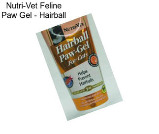 Nutri-Vet Feline Paw Gel - Hairball