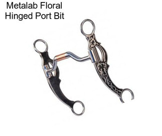 Metalab Floral Hinged Port Bit