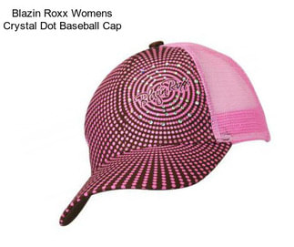 Blazin Roxx Womens Crystal Dot Baseball Cap