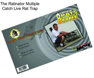 The Ratinator Multiple Catch Live Rat Trap