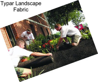 Typar Landscape Fabric