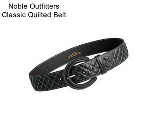 Noble Outfitters Classic Quilted Belt