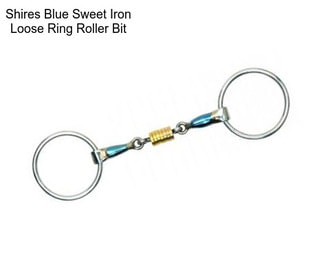 Shires Blue Sweet Iron Loose Ring Roller Bit
