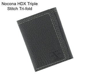 Nocona HDX Triple Stitch Tri-fold