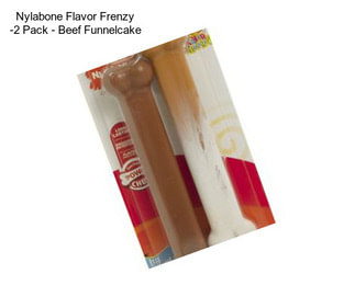 Nylabone Flavor Frenzy -2 Pack - Beef Funnelcake