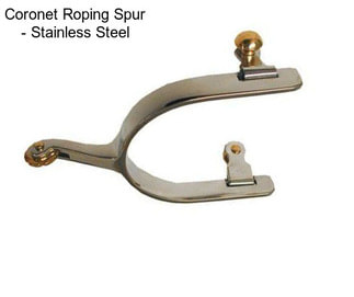 Coronet Roping Spur - Stainless Steel