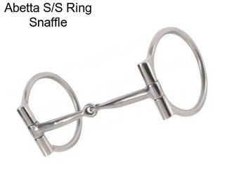 Abetta S/S Ring Snaffle