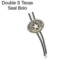 Double S Texas Seal Bolo