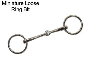 Miniature Loose Ring Bit