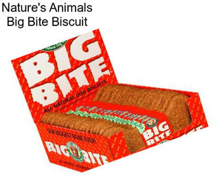 Nature\'s Animals Big Bite Biscuit