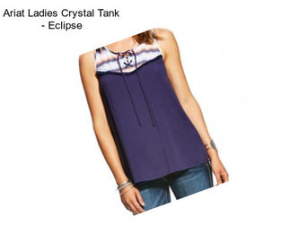 Ariat Ladies Crystal Tank - Eclipse