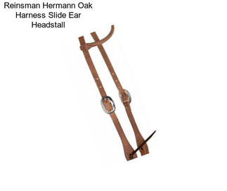 Reinsman Hermann Oak Harness Slide Ear Headstall