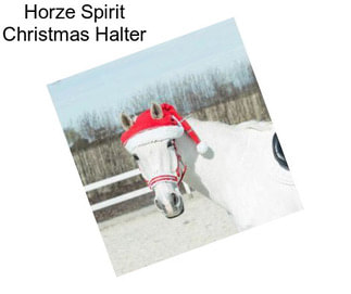 Horze Spirit Christmas Halter