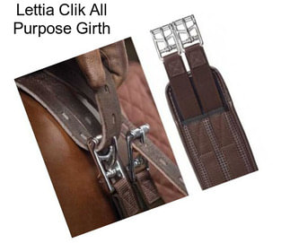 Lettia Clik All Purpose Girth