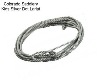 Colorado Saddlery Kids Silver Dot Lariat