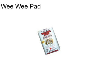 Wee Wee Pad