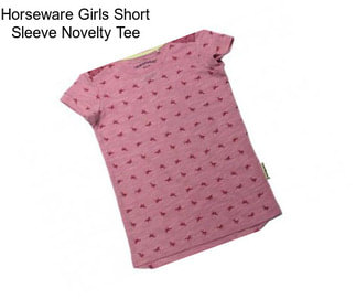 Horseware Girls Short Sleeve Novelty Tee